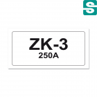 Oznaczniki różne 52 x 105mm