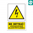 Nie Dotykać! Urządzenie Elektryczne!