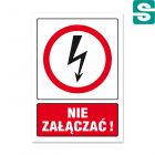 Tablice Zakazu PN-88/E08501 Typ A i B