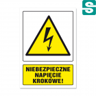 Niebezpieczne napięcie krokowe!