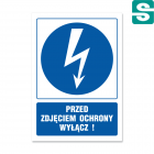 Przed Zdjęciem Ochrony Wyłącz!