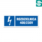 Rozdzielnica 400/230V Typ B