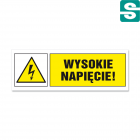 Tablice Ostrzegawcze PN-88/E08501 typ B Poziome