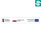 Naklejki Unia Europejska Polska Wschodnia 75x11mm