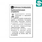 Ulotki Opakowanie Zużyte Urządzenie