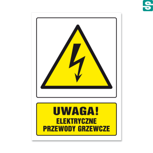 Uwaga! Elektryczne przewody grzewcze