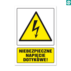 Niebezpieczne napięcie dotykowe!