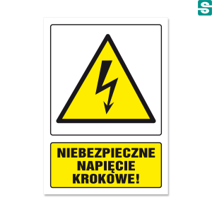 Niebezpieczne napięcie krokowe!