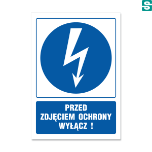 Przed Zdjęciem Ochrony Wyłącz!