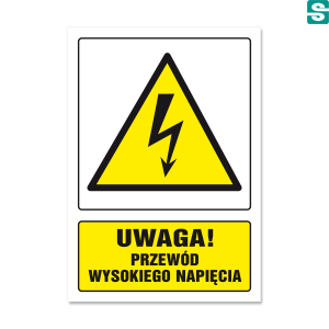 Uwaga! Przewód wysokiego napięcia