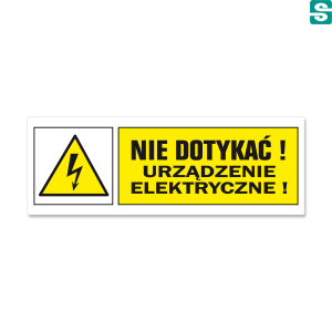 Nie Dotykać! Urządzenie Elektryczne! Typ B