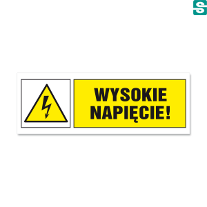 Wysokie napięcie! Typ B