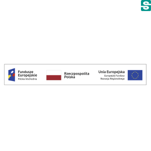 Naklejki Unia Europejska Polska Wschodnia 75x11mm